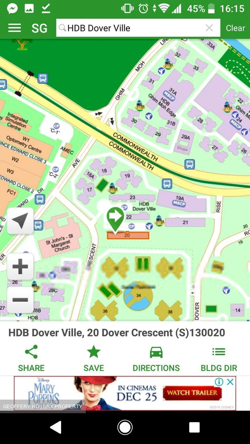 Blk 20 Dover Crescent (Queenstown), HDB 3 Rooms #451360321